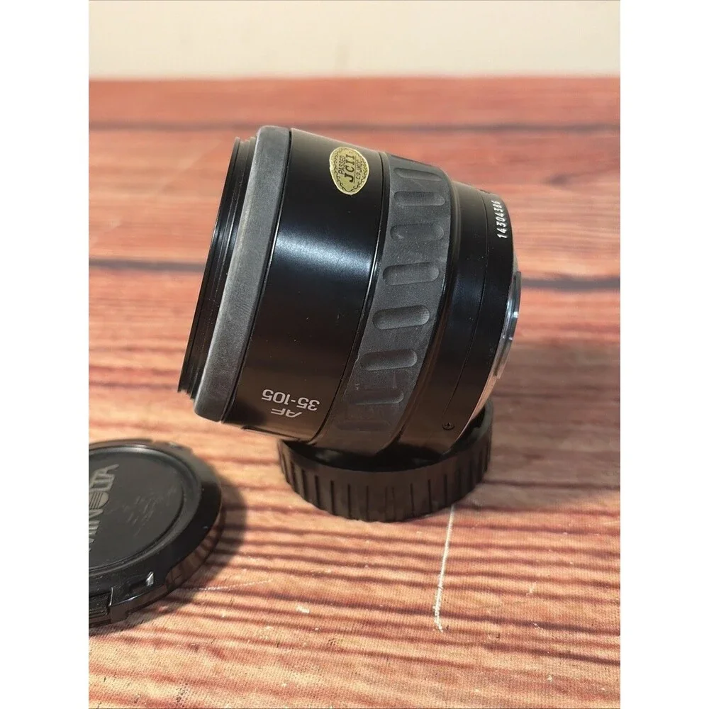 Minolta AF 35-105mm f/3.5-4.5 Zoom SLR Lens For Minolta Sony A W/ Caps